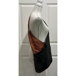 Hand Crafted Black and Brown Women’s Satchel